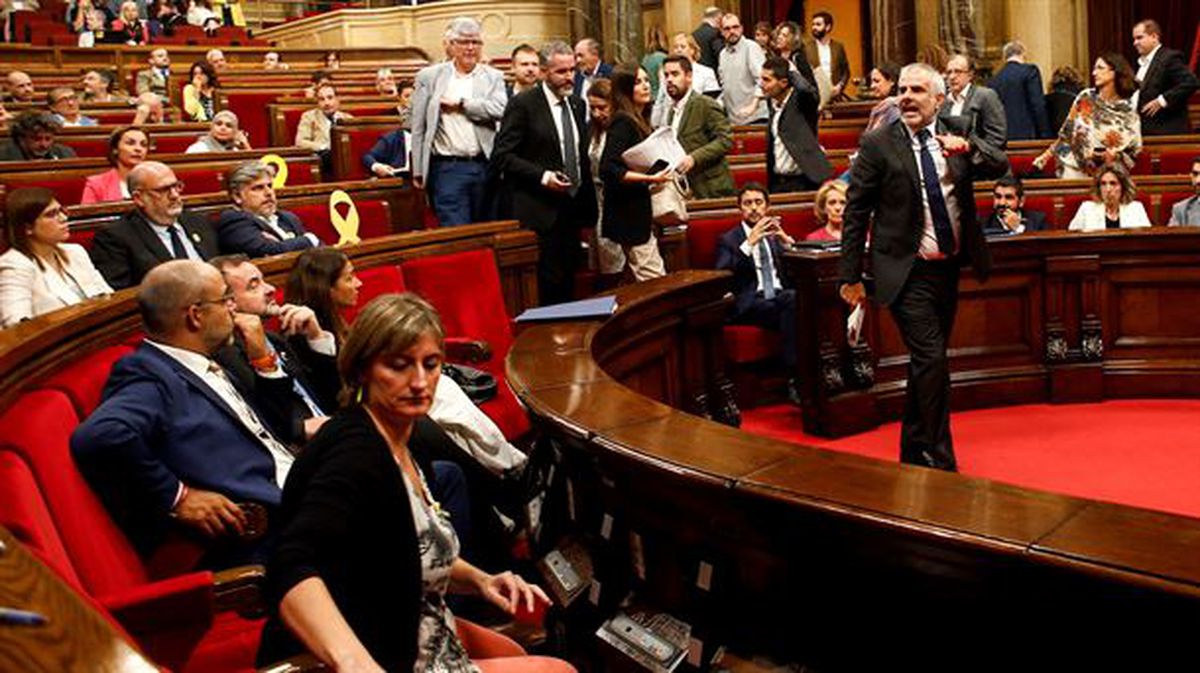 Parlament de Cataluña. Foto: EFE