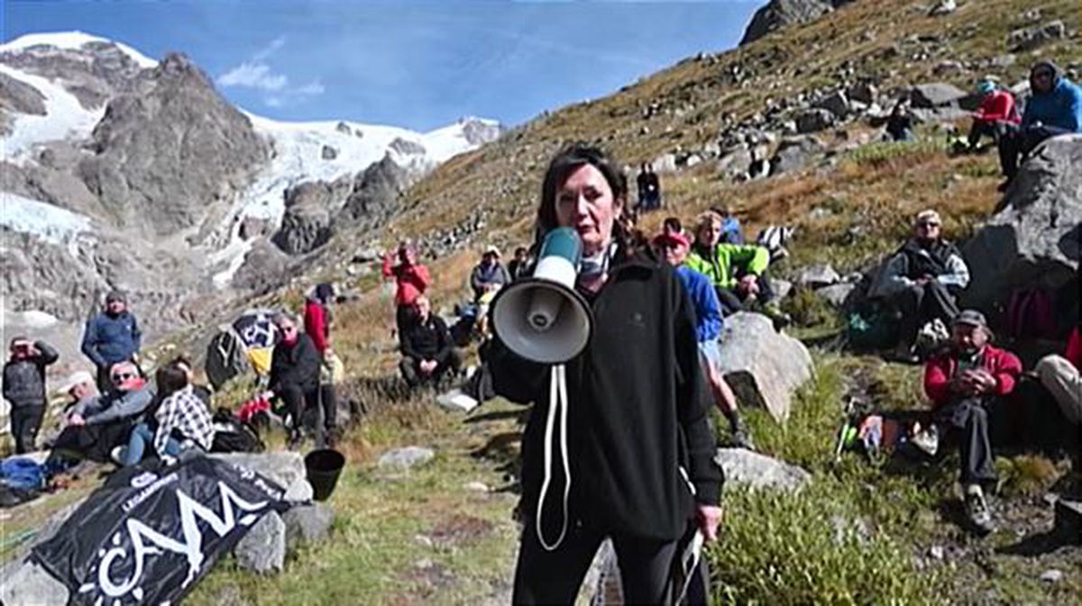 Réquiem por los glaciares en desaparición, en Italia.