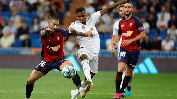 Lillo y Roberto Torres, en el partido ante el Real Madrid