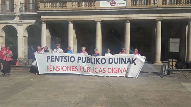 Los pensionistas de Álava siguen en lucha