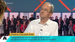 Kike Amonarriz, Topagunearen helburuez: ‘Diskurtsoak egokitu behar ditugu, zabaldu’