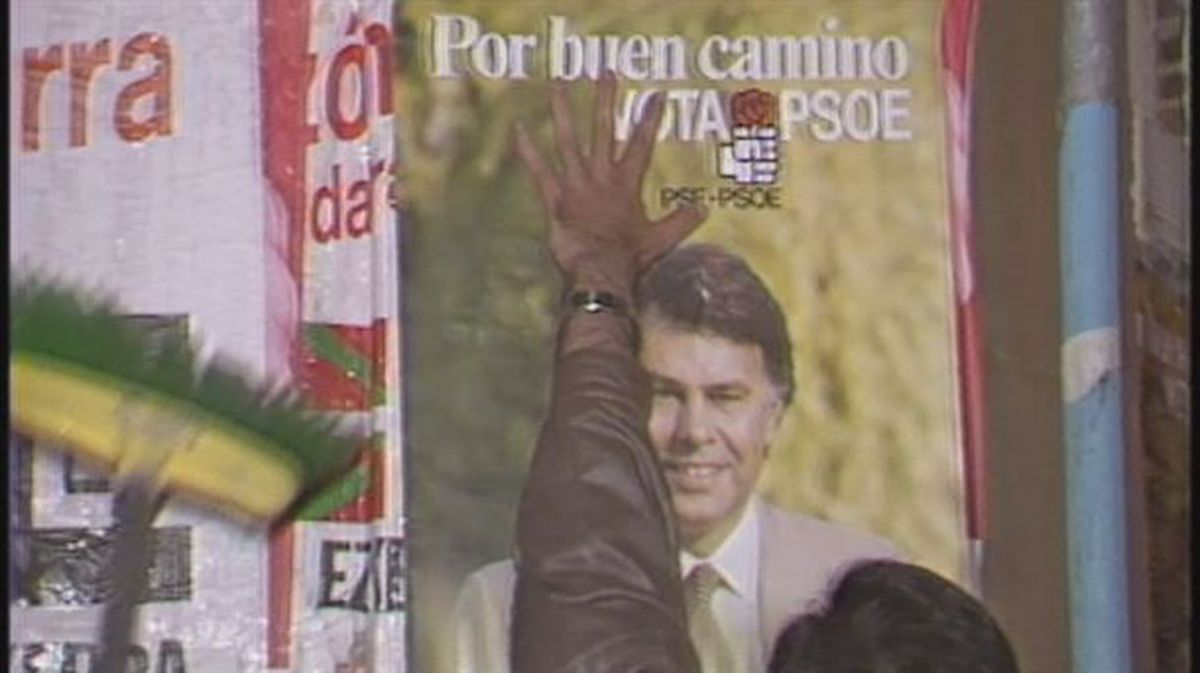 Cartel electoral de Felipe González