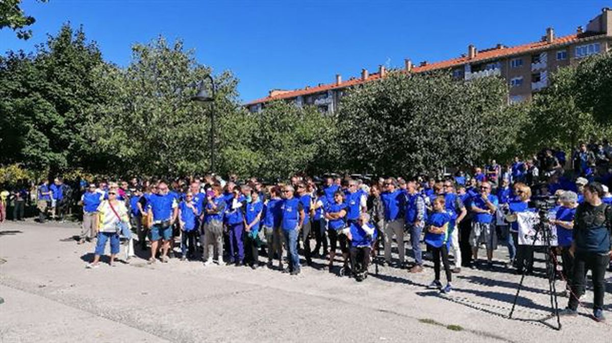 Acto de Sare en Pamplona/Iruña. Foto: Sare