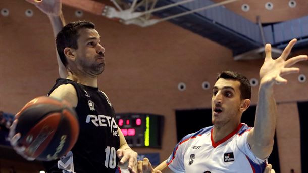 Obradoiro-Bilbao Basket. Foto: EFE