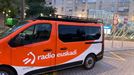 Unidad móvil de Radio Euskadi en Otxarkoaga