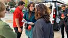 El equipo de 'Boulevard' a su llegada al Guggenheim