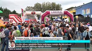 Nekane Artola Kilometroak jaialdiaz: 'Handitik txikiagora egingo dugu jauzia'