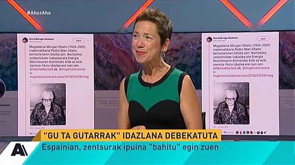 Magdalena Moujan,euskaldunei buruzko ipuinak idazten zituen matematikari argentinarra