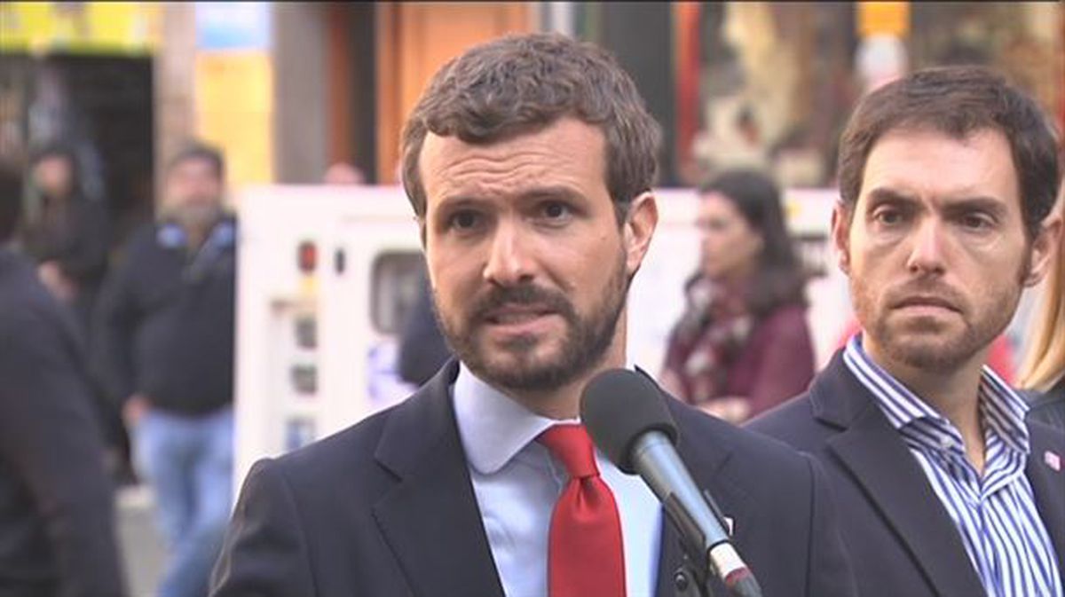 Pablo Casado en Pamplona