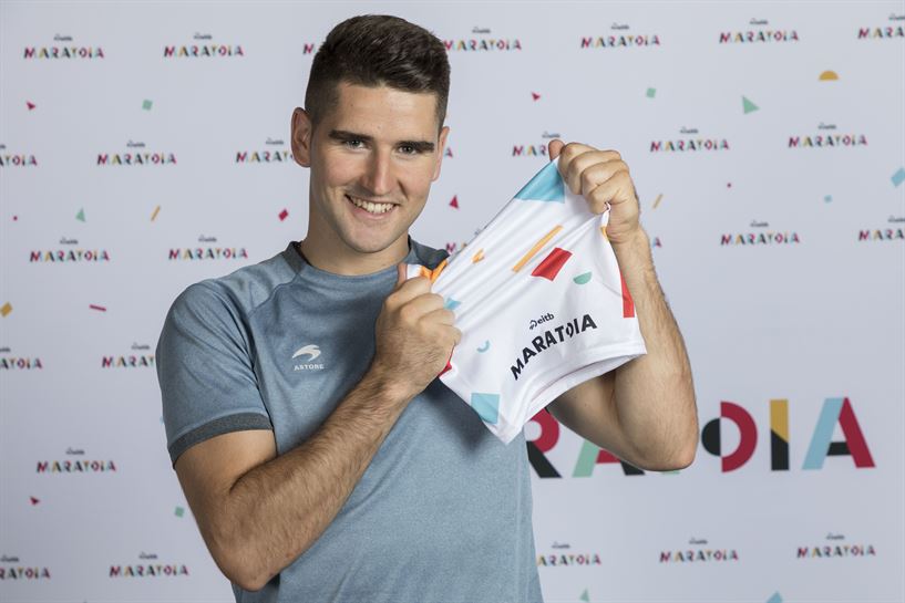 Arteaga II EiTB Maratoiko buffarekin (Argazkia: EITB)