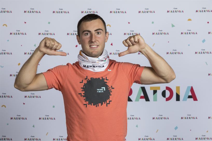 Bakaikoa EiTB Maratoiko buffarekin (Argazkia: EITB)