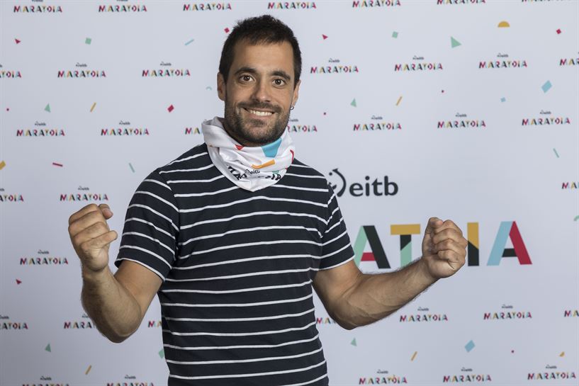 Bengoetxea VI EiTB Maratoiko buffarekin (Argazkia: EITB)