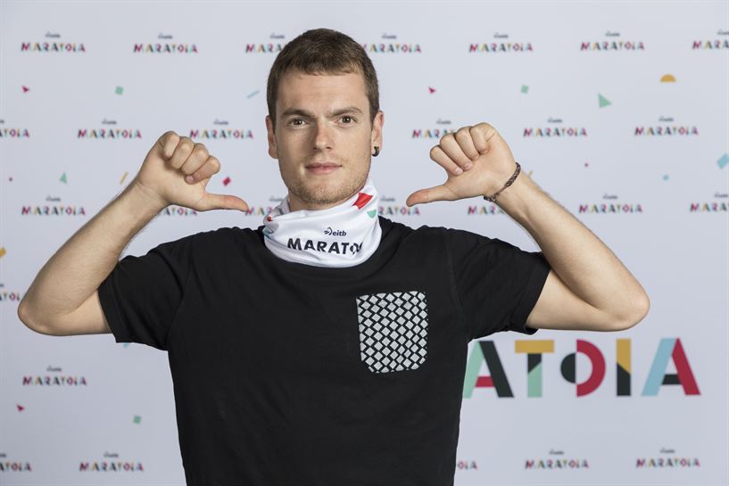 Laso EiTB Maratoiko buffarekin (Argazkia: EITB)