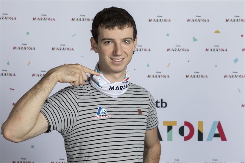 Martija EiTB Maratoiko buffarekin (Argazkia: EITB)