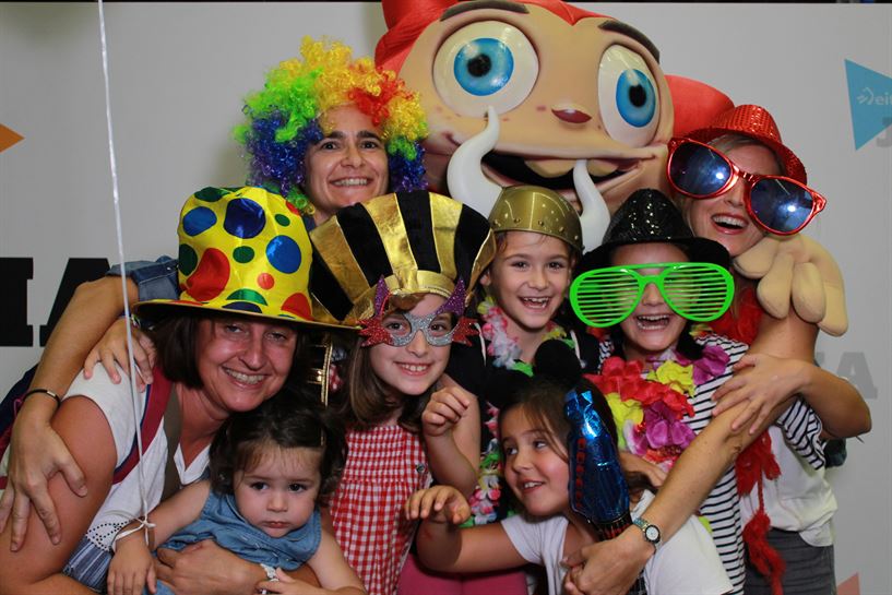 Gorritxo, HIRU3 Jaiko 'photocall'ean (Argazkia: EiTB)