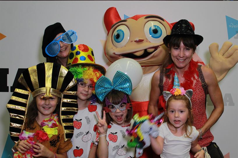 Gorritxo, HIRU3 Jaiko 'photocall'ean (Argazkia: EiTB)