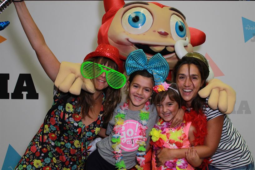 Gorritxo, HIRU3 Jaiko 'photocall'ean (Argazkia: EiTB)