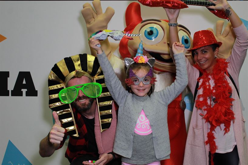 Gorritxo, HIRU3 Jaiko 'photocall'ean (Argazkia: EiTB)