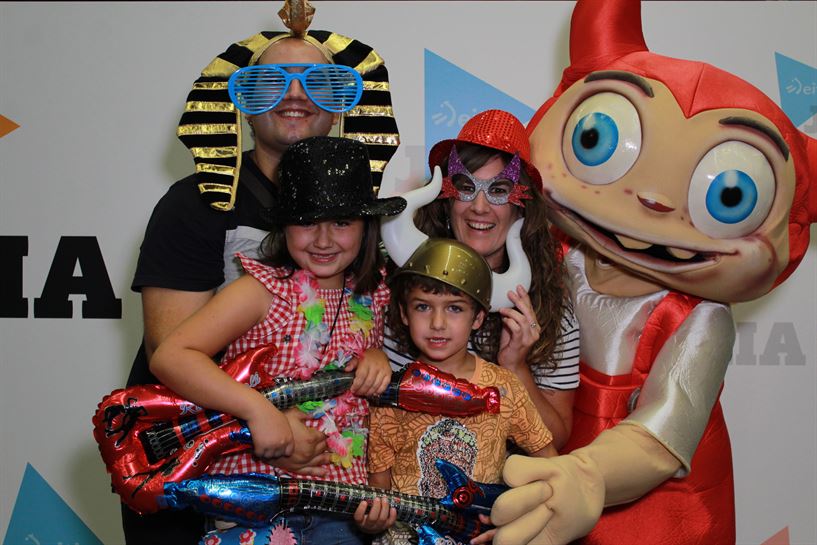 Gorritxo, HIRU3 Jaiko 'photocall'ean (Argazkia: EiTB)