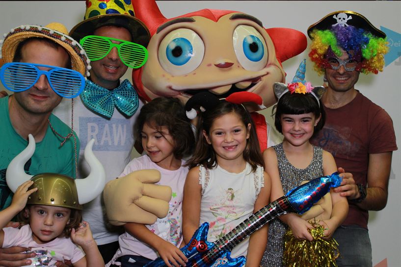 Gorritxo, HIRU3 Jaiko 'photocall'ean (Argazkia: EiTB)