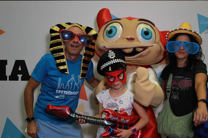 Gorritxo, HIRU3 Jaiko 'photocall'ean (Argazkia: EiTB)