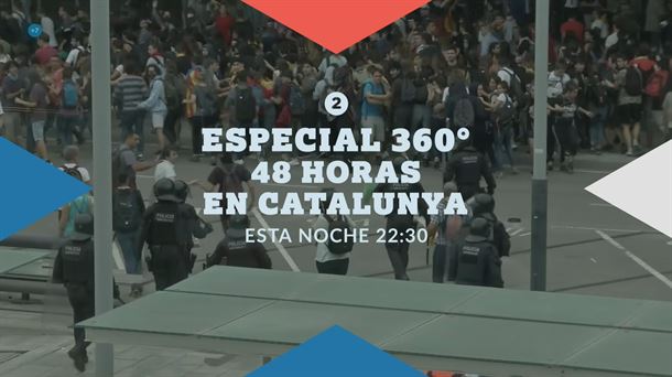 Promoción del programa especial '360º: 48 horas desde Catalunya'