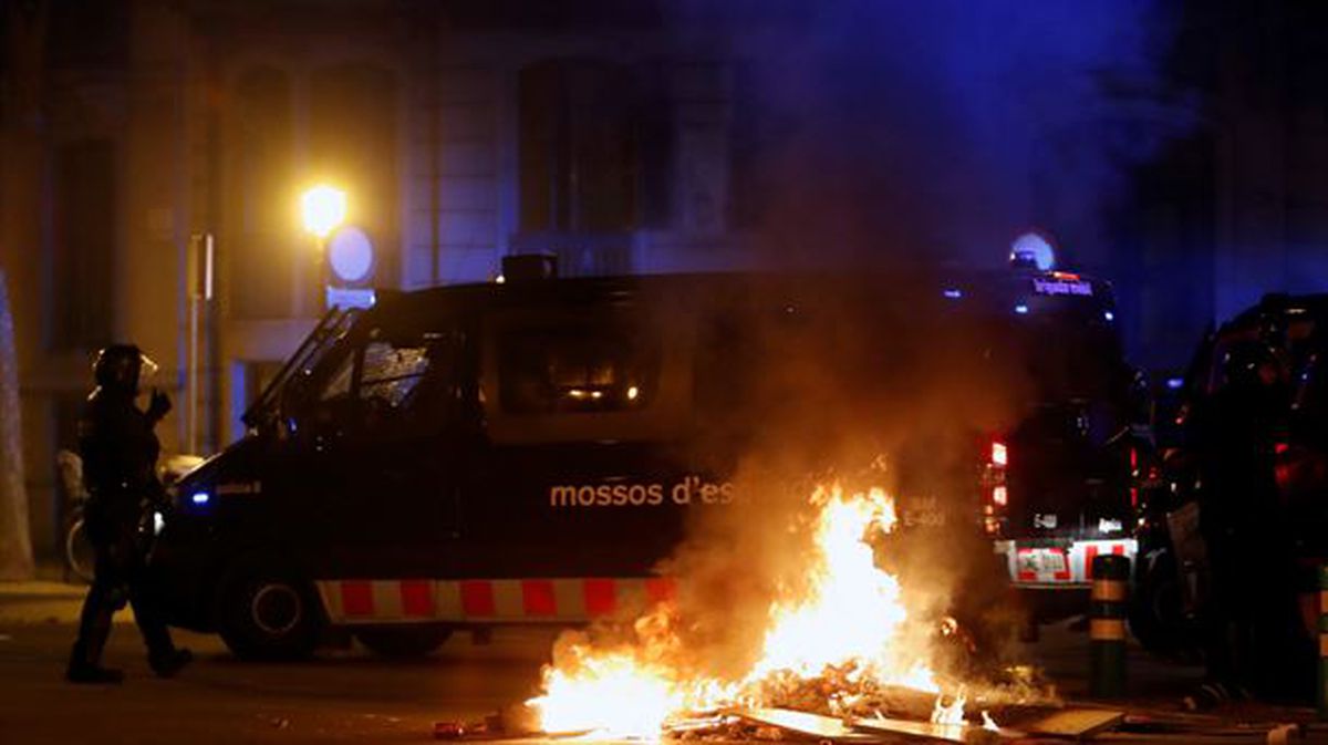 Incidentes en Barcelona / EFE
