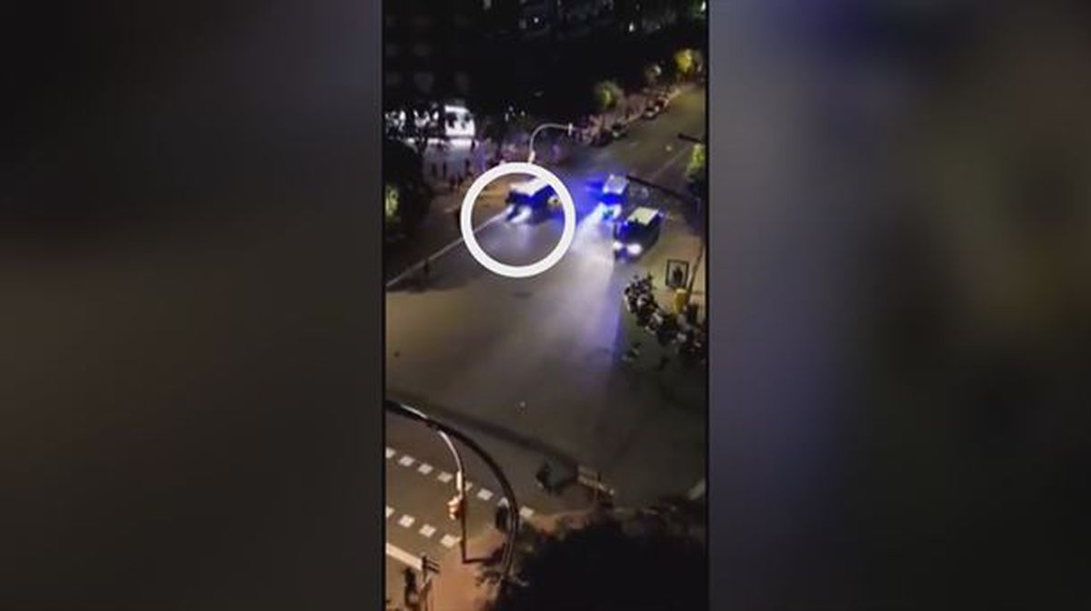 Los Mossos atropellan a un joven en Tarragona durante las protestas
