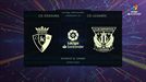 VÍDEO: Todos los goles del partido Osasuna - Leganés