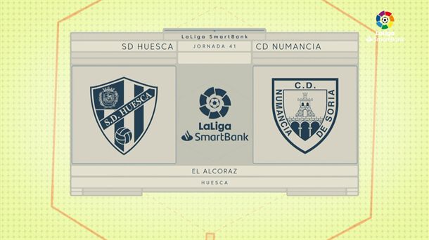 VIDEO: Todos los goles del partido Huesca - Numancia