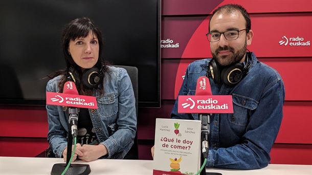 Aitor Sánchez y Lucía Martínez: autores de "¿Qué le doy de comer?"