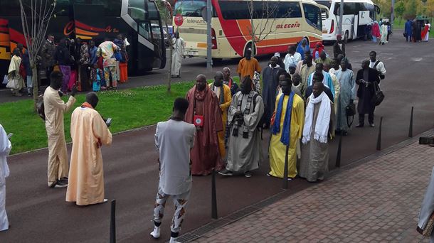 Un millar de senegaleses celebran en Gasteiz 'El Gran Magal de Touba'