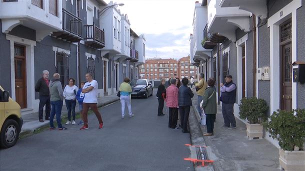 Ocupación de vivienda en Portugalete (Foto: EiTB)
