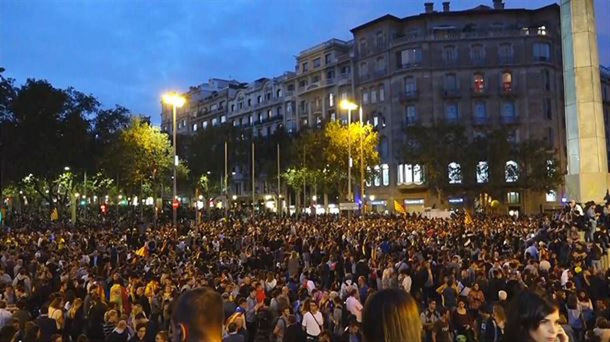 'Olimpiada Popular' en Barcelona a favor de la república. Foto: EiTB