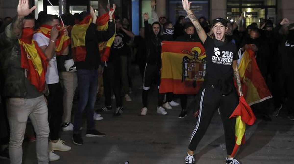 Fascistas en Barcelona / EFE
