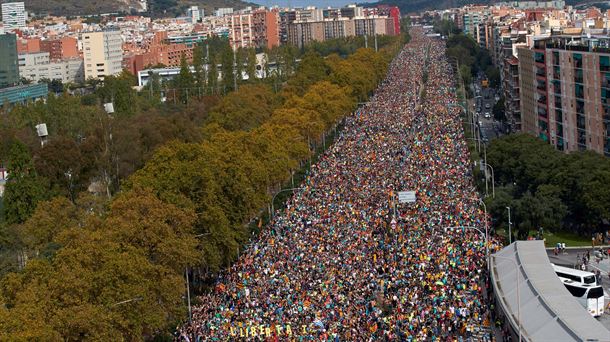 Bartzelona manifestazioa urriak 19 