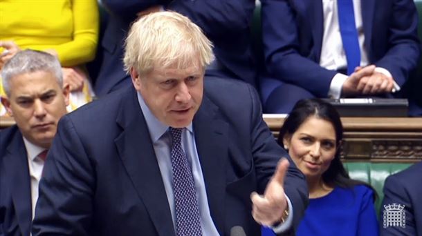 Boris Johnson artxiboko irudi batean