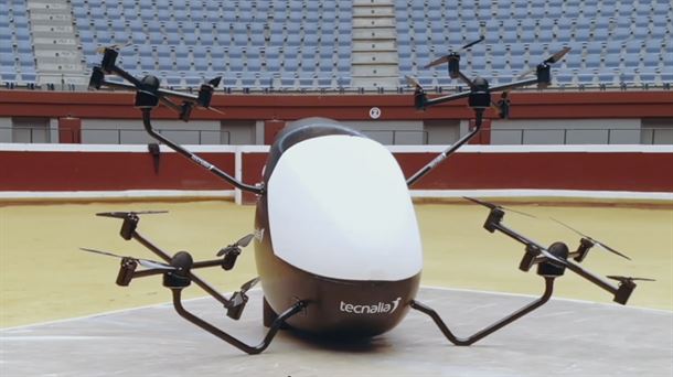 El primer aerotaxi vasco