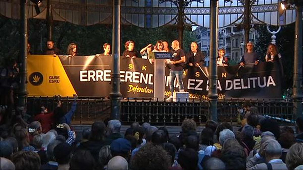 Comunicado final tras la marcha en Donostia