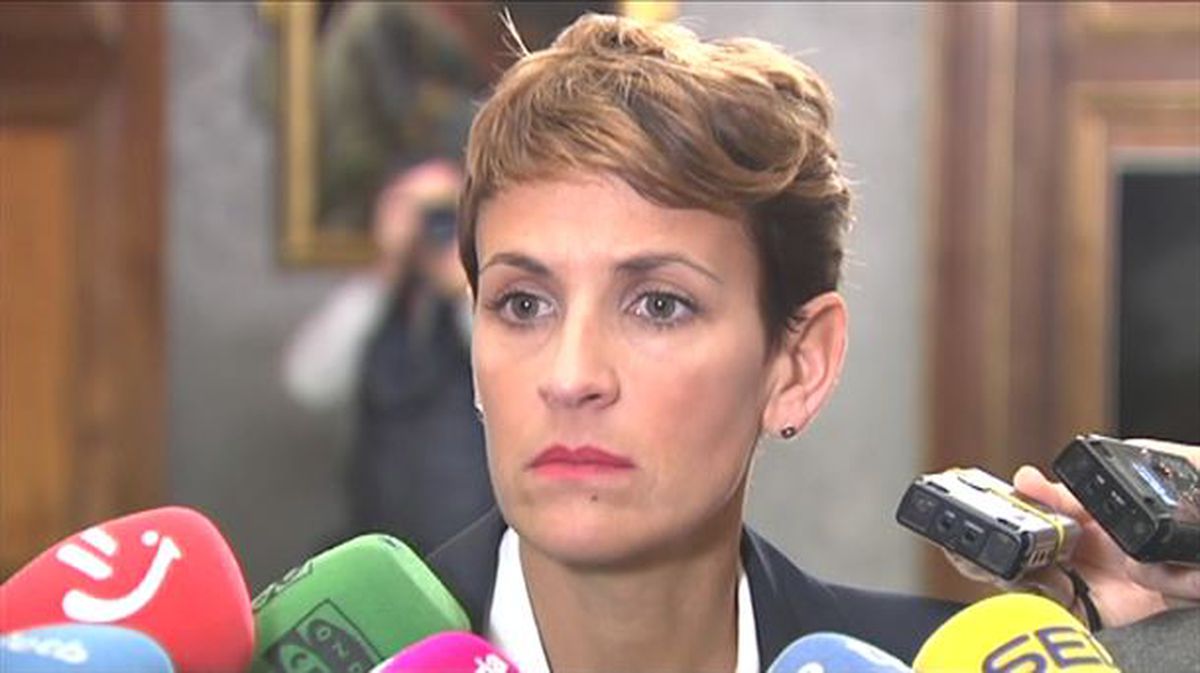 María Chivite, presidenta de Navarra / EiTB