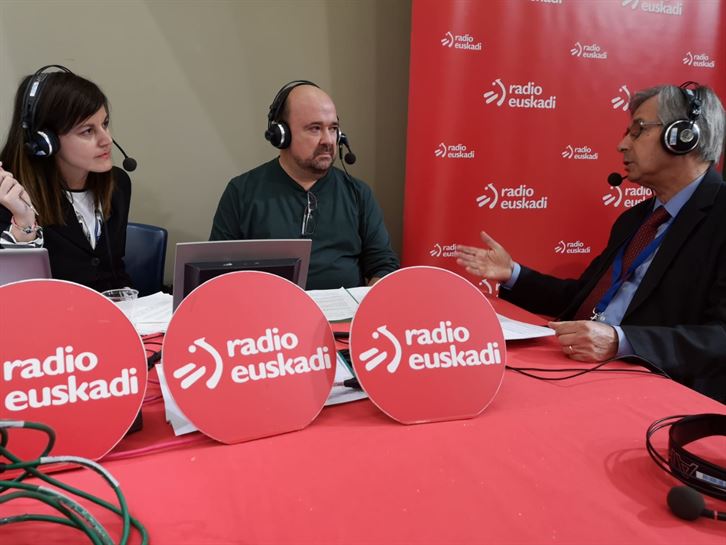 Miriam Duque, Iñigo Lejarza y Juan Manuel Sinde