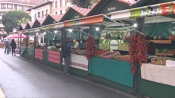 Imagen de archivo de una feria celebrada en Gernika