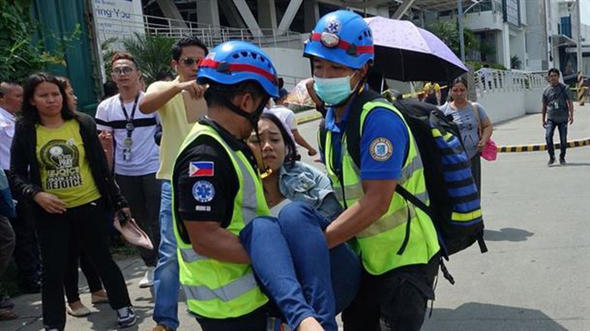 El terremoto se ha sentido sobre todo en la ciudad de Davao