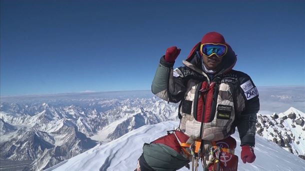 Nirmal 'Nims' Purja, en el K2