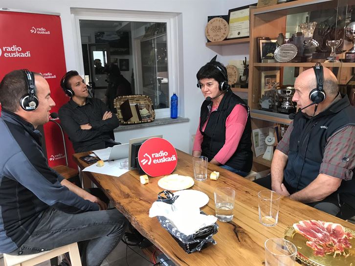 Iñaki Ansola, Dani Álvarez, Rosa Salegi y Jesús Ansola