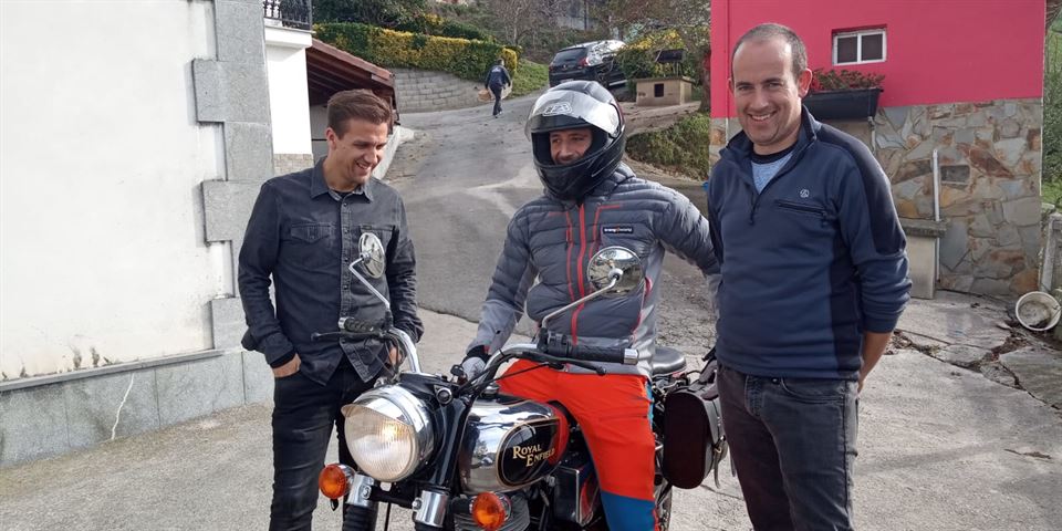 Dani Álvarez, Alex Txikon e Iñaki Ansola