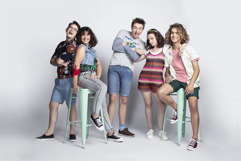 Gabo, Eider, Danel, Zuri eta Aimar