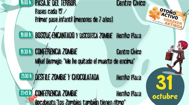 Iruña de Oca celebra su IV Congreso Mundial Zombie. 