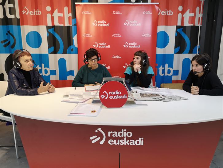 'MQP', en las V jornadas feministas, en Durango. (Foto: Radio Euskadi)