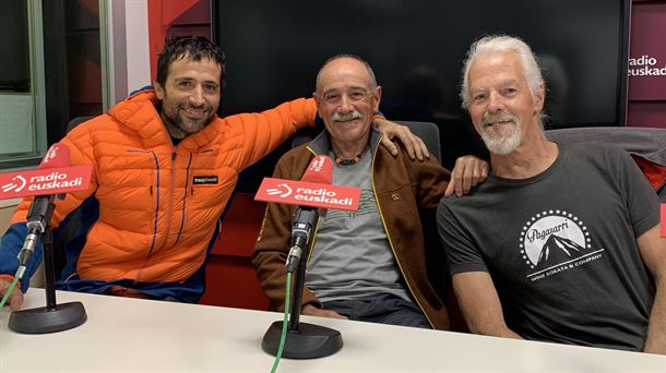 Alex Txikon, José Nieto, Ángel Arechaga